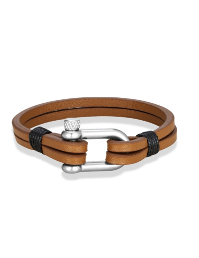 Bracelet cuir homme