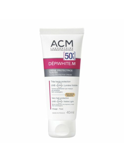 Creme Protectrice Teintee Protection Spf50+ 40ml Depiwhite.M Acm