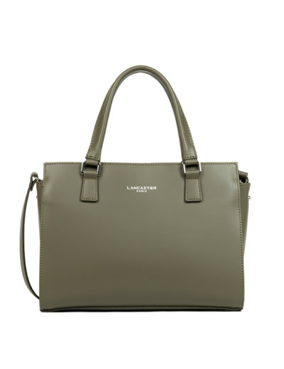 Lancaster Constance Sac Porté Main 437-03 Kaki Fumé