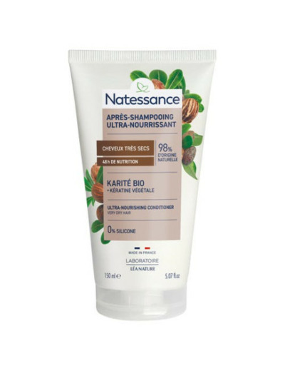Apres-shampooing & Keratine Vegetale 150 ml Argan Natessance