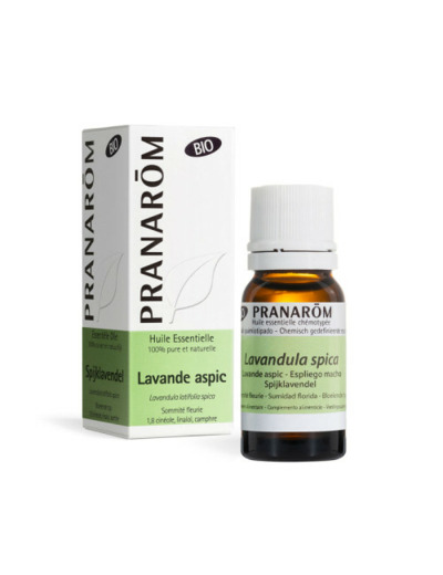 Huile Essentielle Lavande Aspic Bio 10 ml Les Huiles Essentielles Pranarôm