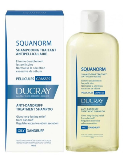 DUCRAY SQUANORM SHP PEL GRAS FL 200ML