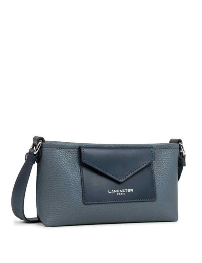 Lancaster Maya Double Kba Pochette Organisée 517-104 Bleu Givre