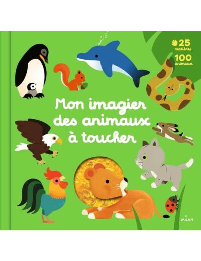 Livre Mon grand imagier des animaux à toucher