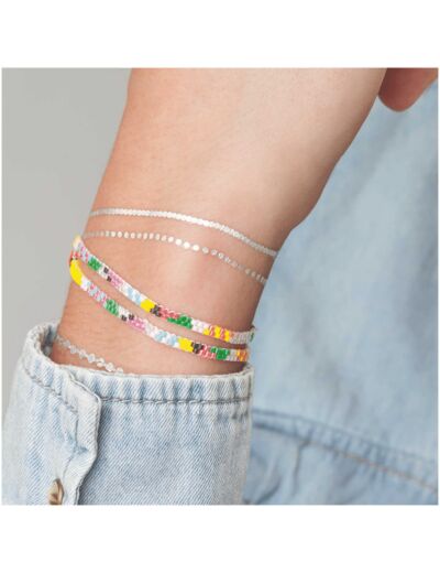 Kit Brick Stitch - Bracelet multicouleur