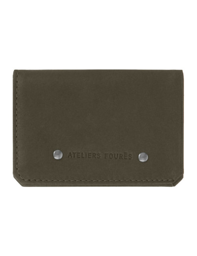 Les Ateliers Fourès Baroudeur Porte Carte Pollux F9135 Bronze