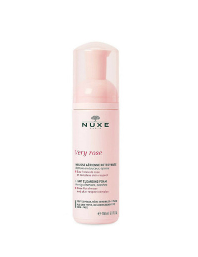 NUXE VERY ROSE MOUSSE NETTOYANTE 150ML