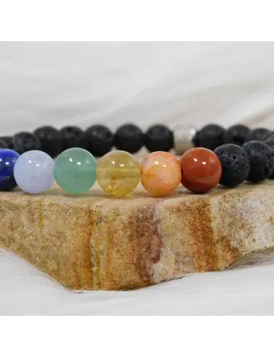 BRACELET 7 CHAKRAS TRIO