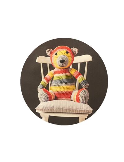 Kit crochet ours en peluche - Emil