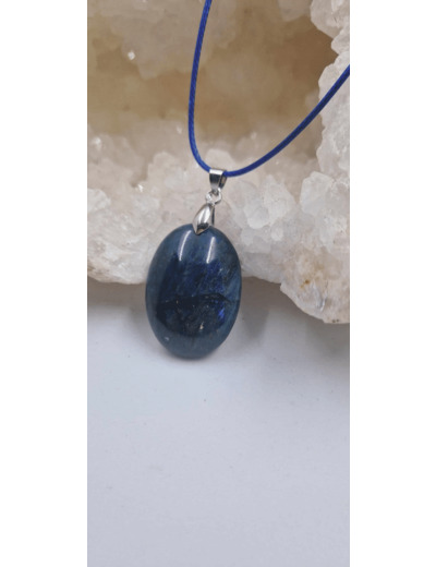 Pendentif apatite bleue olpa2240