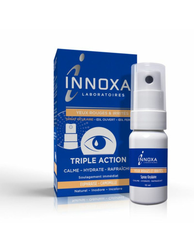 Spray oculaire yeux rouges et irrités 10ml Innoxa