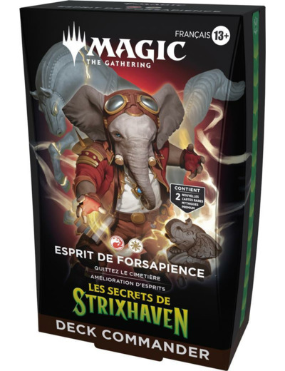 MTG : Les Secrets de Strixhaven Deck Commander FR - Esprit de Forsapience
