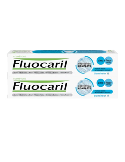 FLUOCARIL DENT PROT COMPL BLANCHEU 2X75ML