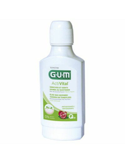 Bain De Bouche Gencives Et Dents Saines Au Quotidien Q10 300ml ActiVital Gum