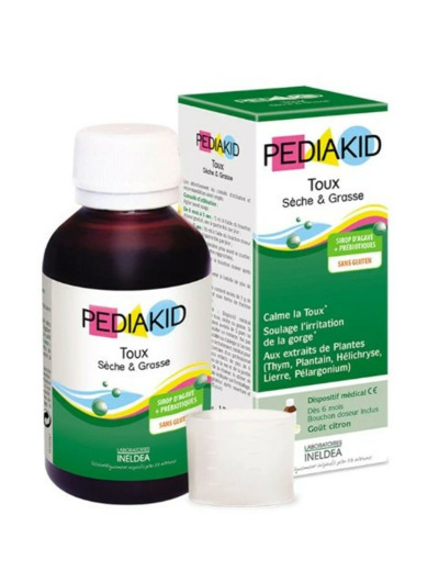 Sirop Toux Seche Et Grasse Gout Citron 125ml Pediakid