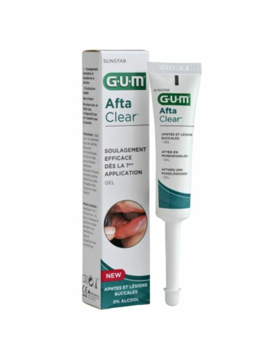GUM AFTACLEAR GEL 10ML