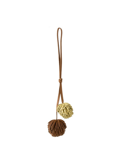 Biba Connecticut Porte-Clés Pompons En Cuir COH8L Lima