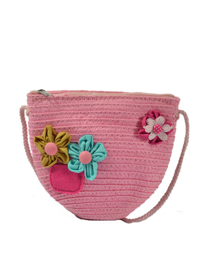 Le Voyage en Panier Capucine Sac Trotteur Enfant Rose