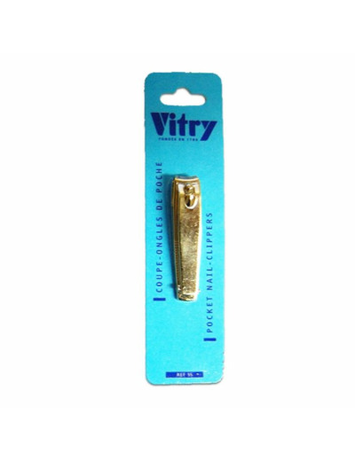 Coupe Ongles De Poche Dore 4055 Vitry