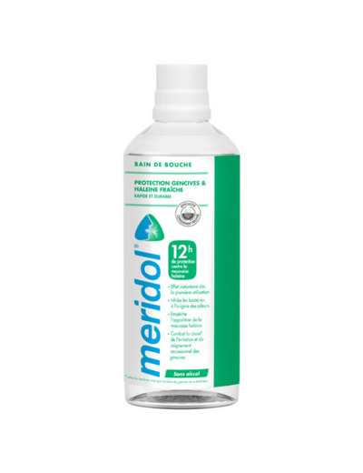 Bain De Bouche Haleine Sure 400 ml Meridol