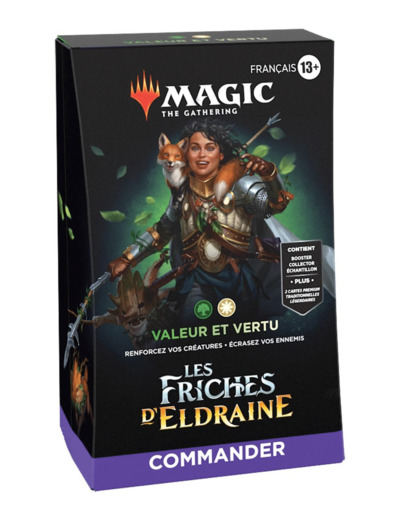 MTG : Les Friches d'Eldraine Deck Com. FR Vert/Blanc