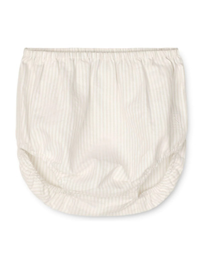 Bloomer rayé blanc/crème