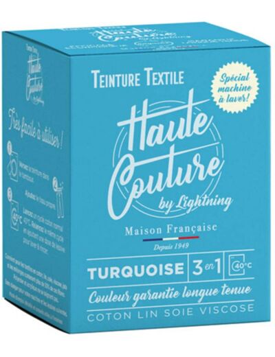 Teinture Haute couture turquoise