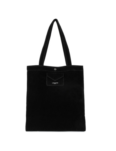 Lancaster Suedine KBA Tote Bag 518-061 Noir