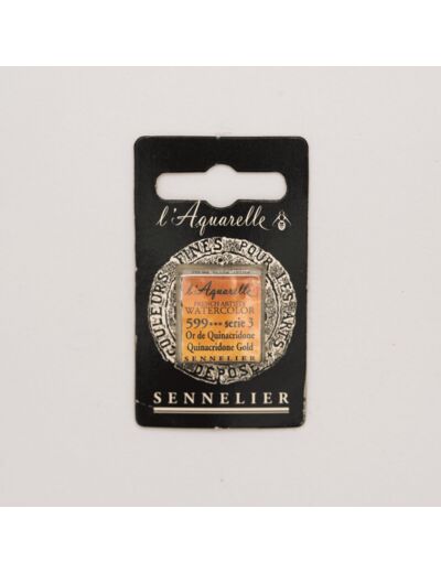 Peinture Aquarelle Extra-Fine Sennelier, 599 Or de Quinacridone S3