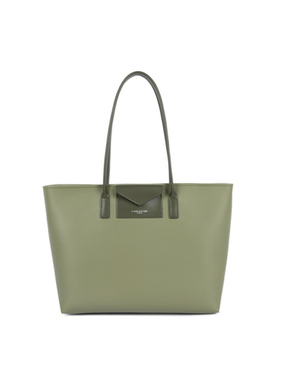 Lancaster Maya Double Kba Sac Shopping 517-103 Olive
