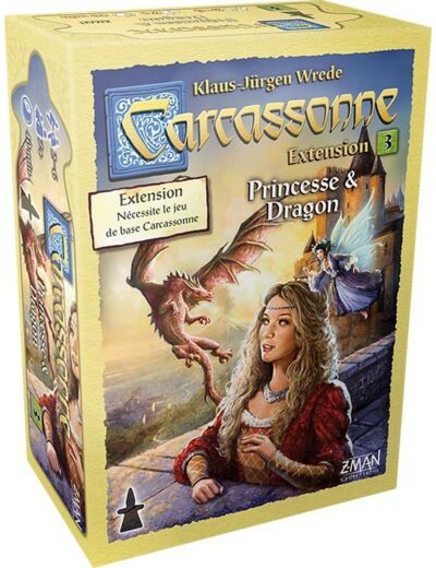Carcassonne ext princesse et dragon