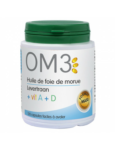 OM3 HUIL F MOR CAPS POT120