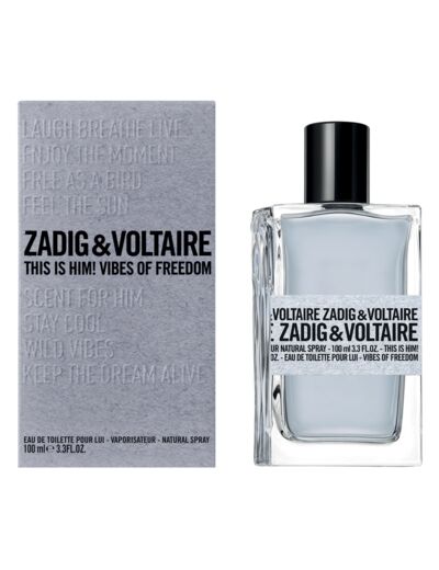 ZADIG&VOLTAIRE This Is Him! Vibes Of Freedom ET Vaporisateur 100ml