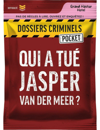 DC Pocket - Qui a tué Jasper Van Der Meer ?
