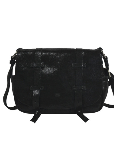 Mila Louise Bess LZ Sac Porté Travers Noir