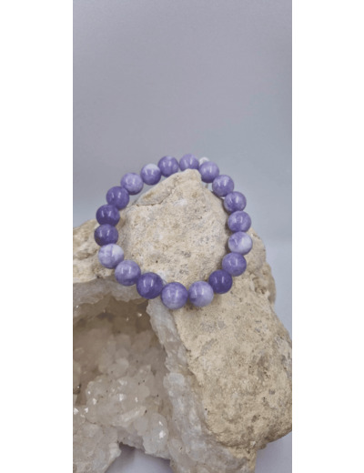 Bracelet amethyste lavande OLPA2193