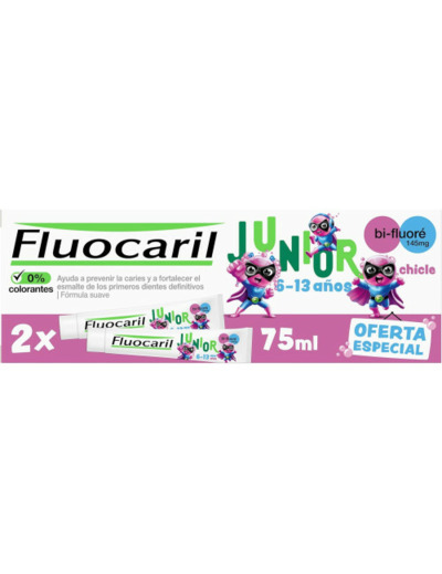 FLUO DENT JUN BUB 6/12 X2