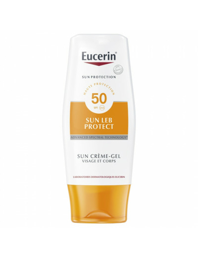 EUCERIN SUN LEB PROTEC CR-GEL SPF50 150ML