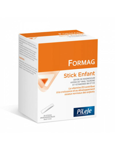 PILEJE FORMAG ENFANTS 20 STICKS ORODISP