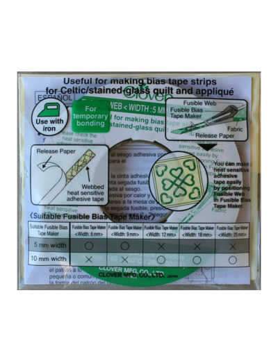 Ruban thermocollant 5 mm Clover