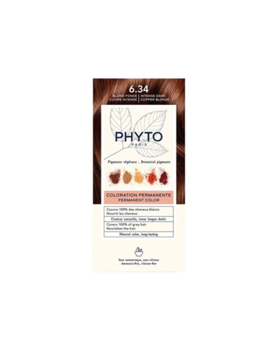 PHYTO KIT COLORATION 6.34 BLOND FONC CUIV