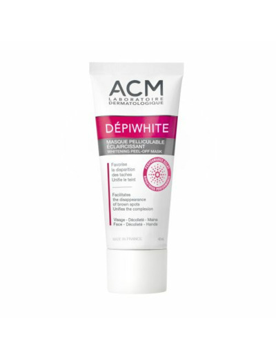 Masque Pelliculable Eclaircissant 40ml Depiwhite Acm
