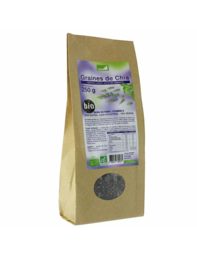 EXOPHARM GRAINES DE CHIA BIO 250G