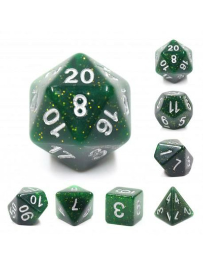 Set de dés - Green dice