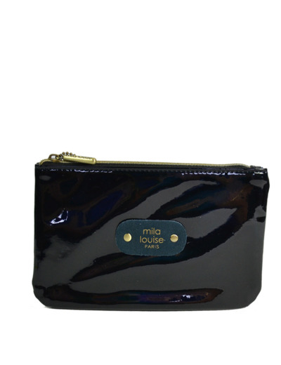 Mila Louise Poch PM SH Trousse de Sac Et Monnaie Verni Vertigo