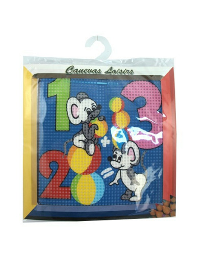 Kit canevas 1,2,3 souris