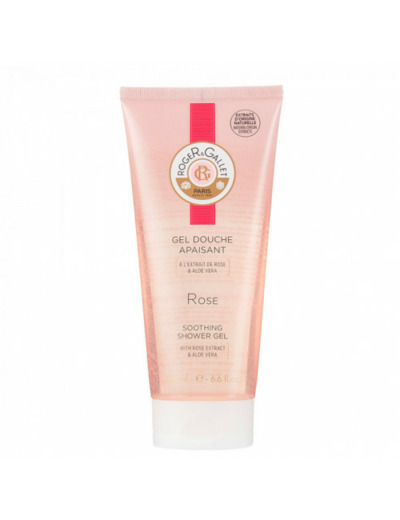 Gel Douche Hydratant Apaisant Rose 200ml Roger & Gallet