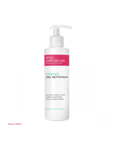 Gel Nettoyant 200ml Clearskin Peaux à tendance acénique Eau Precieuse