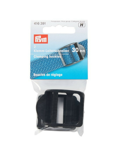 Boucles de réglage plastique 30 mm Prym