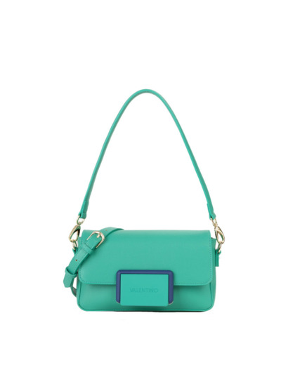 Valentino Thetis Sac Porté Epaule A Rabat Smeraldo